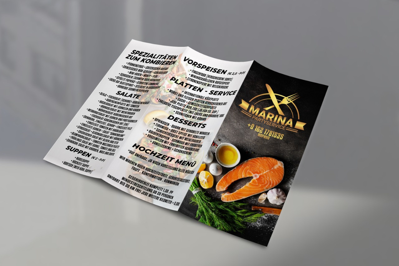 Меню. Рекламное агентство в Германии