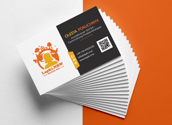 Визитки. Рекламное агентство в Германии