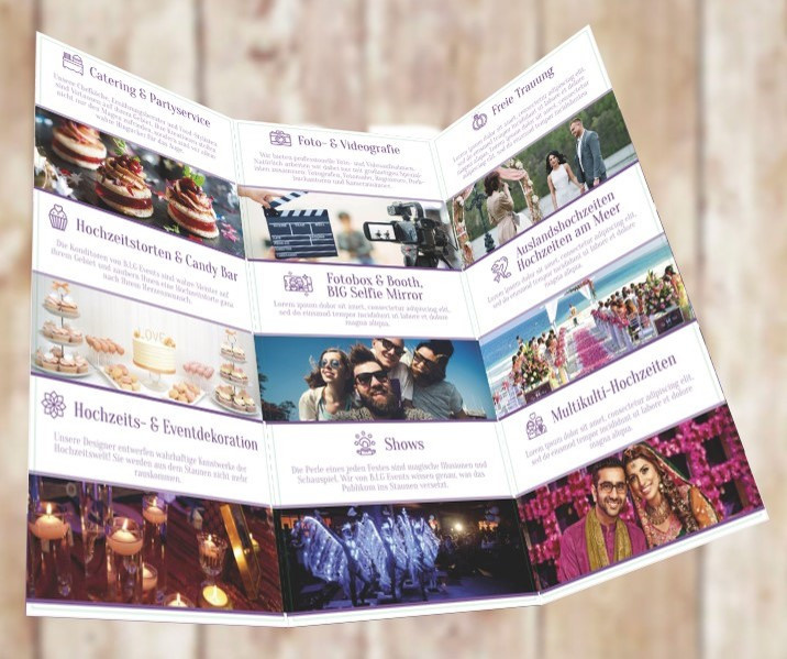 Буклеты. Брошюры. Каталоги. Рекламное агентство в Германии