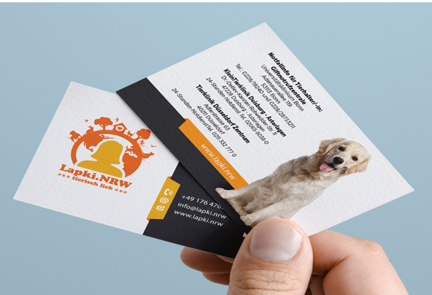 Визитки. Рекламное агентство в Германии