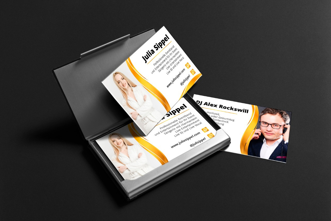Визитки. Рекламное агентство в Германии