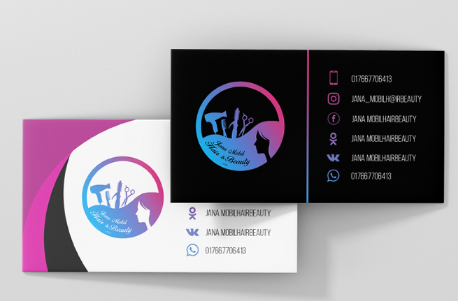 Визитки. Рекламное агентство в Германии