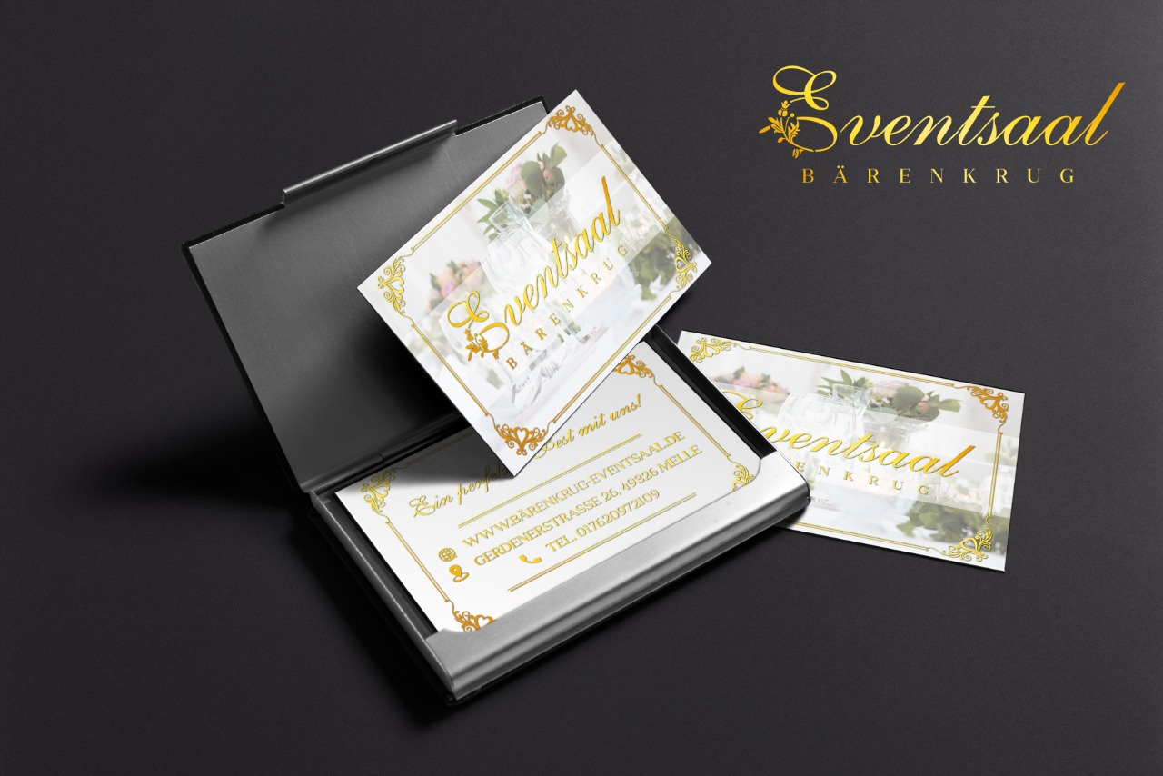 Визитки. Рекламное агентство в Германии