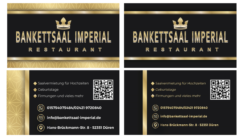 Визитки. Рекламное агентство в Германии