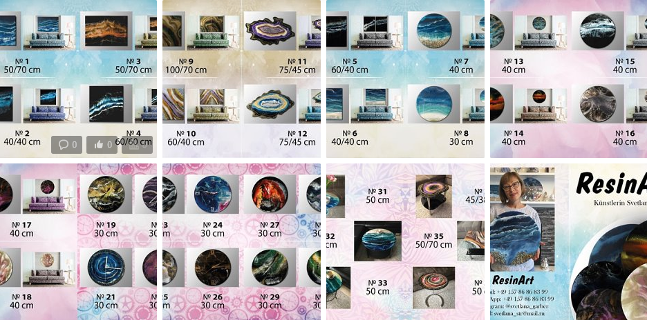 Буклеты. Брошюры. Каталоги. Рекламное агентство в Германии