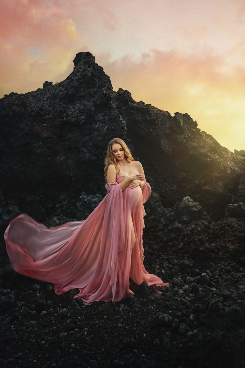 Беременность. Профессиональный фотограф на Тенерифе