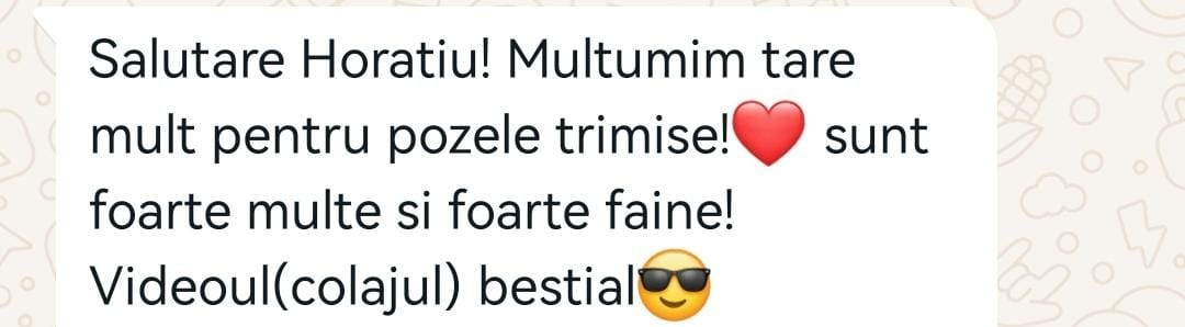 Horatiu Fat: Fotograf si Videograf Profesionist Nunta Cluj-Napoca