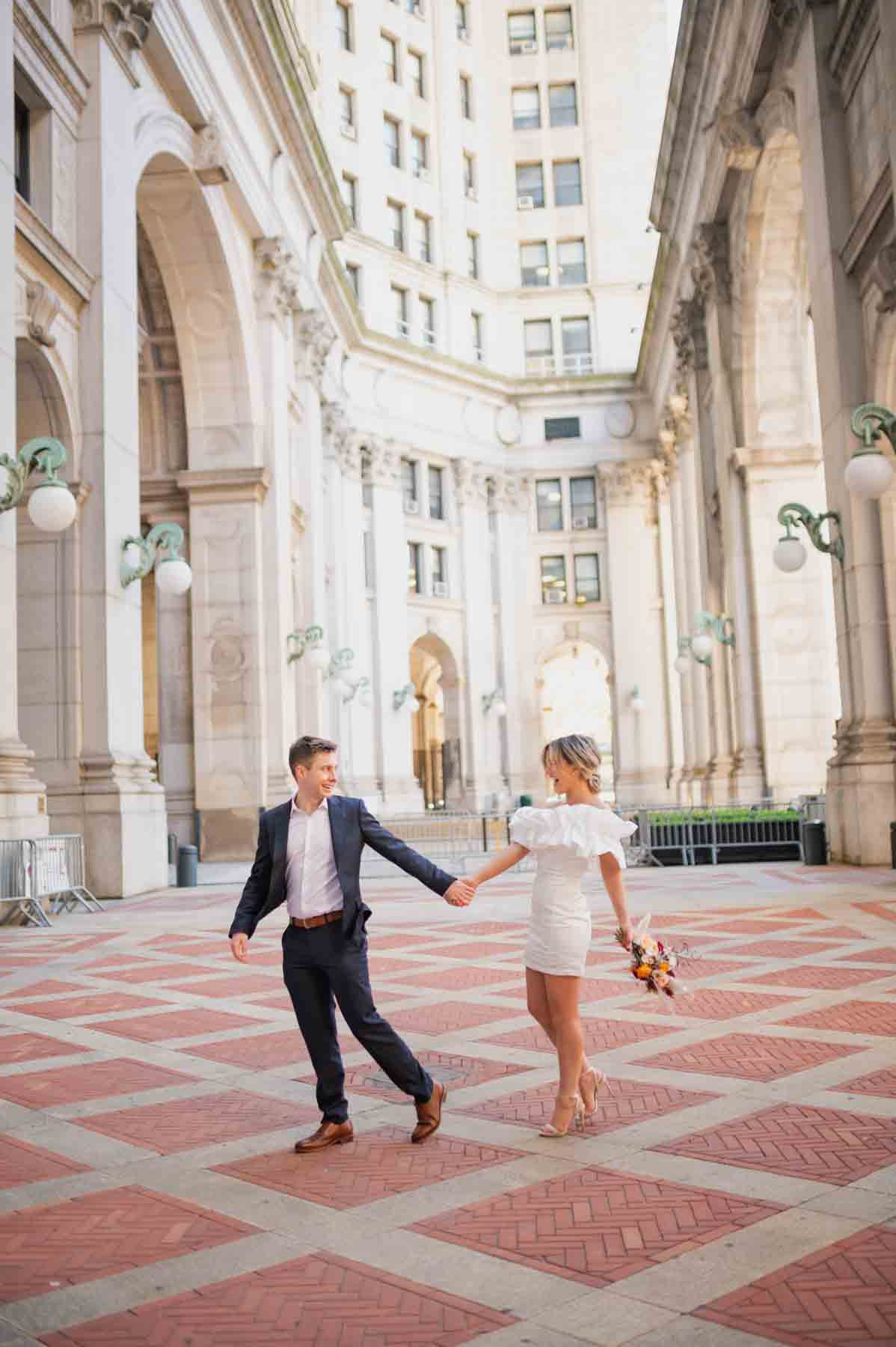 Book engagement photographer in New York