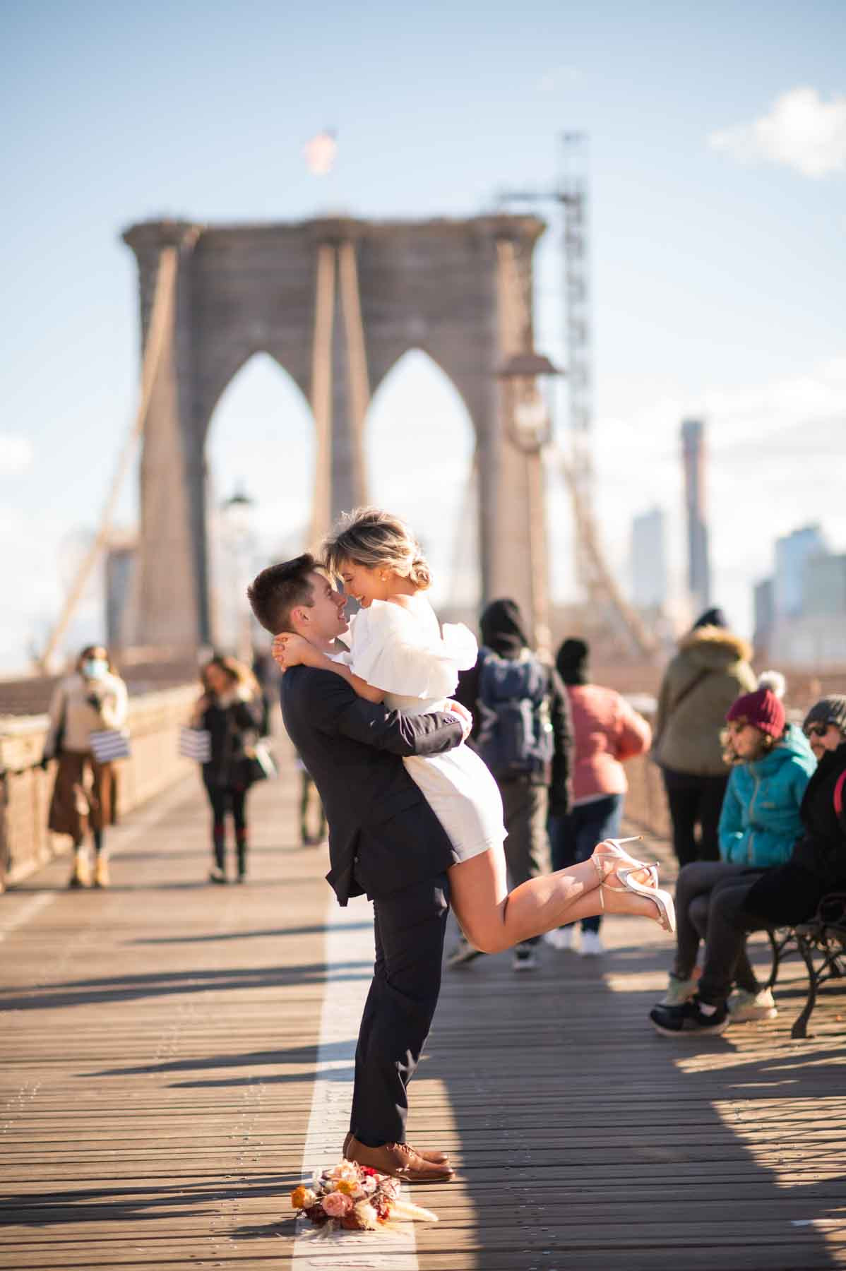 Book engagement photographer in New York