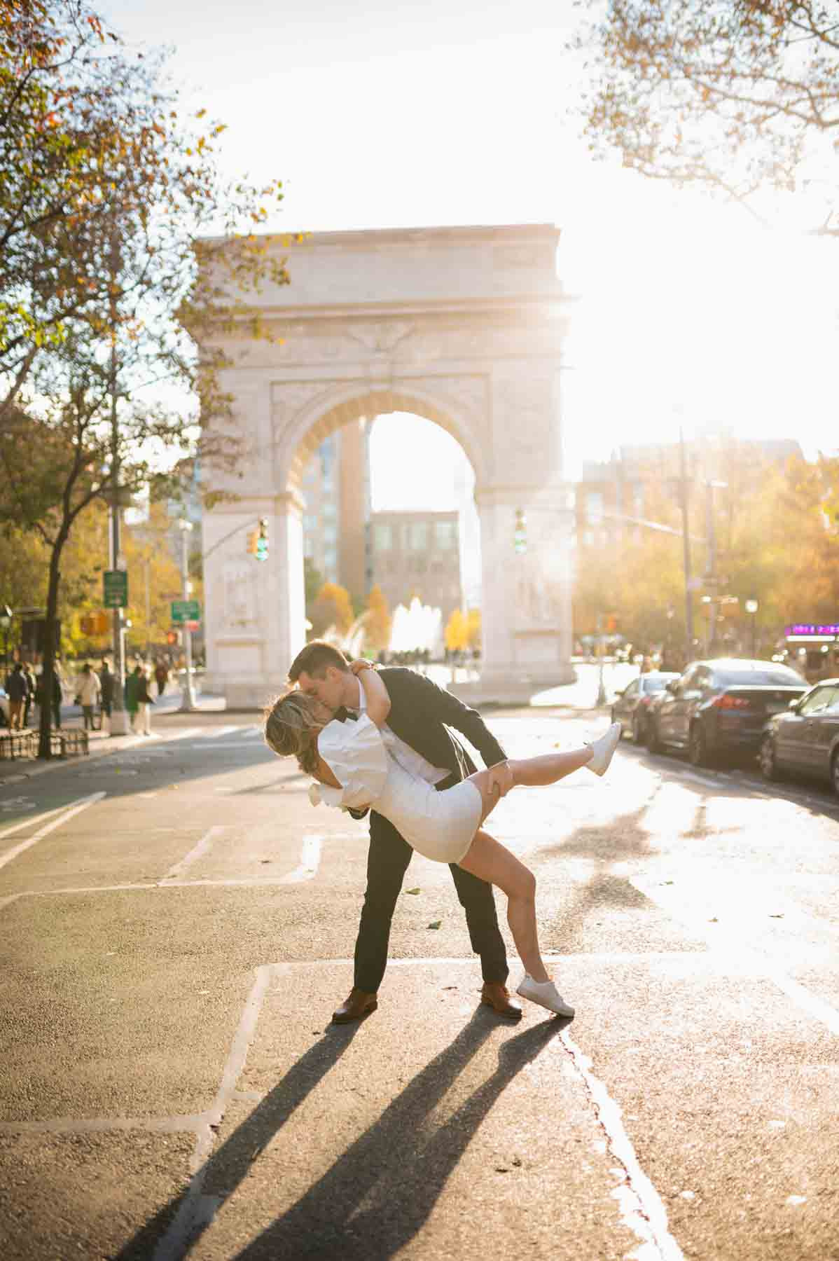 Book engagement photographer in New York