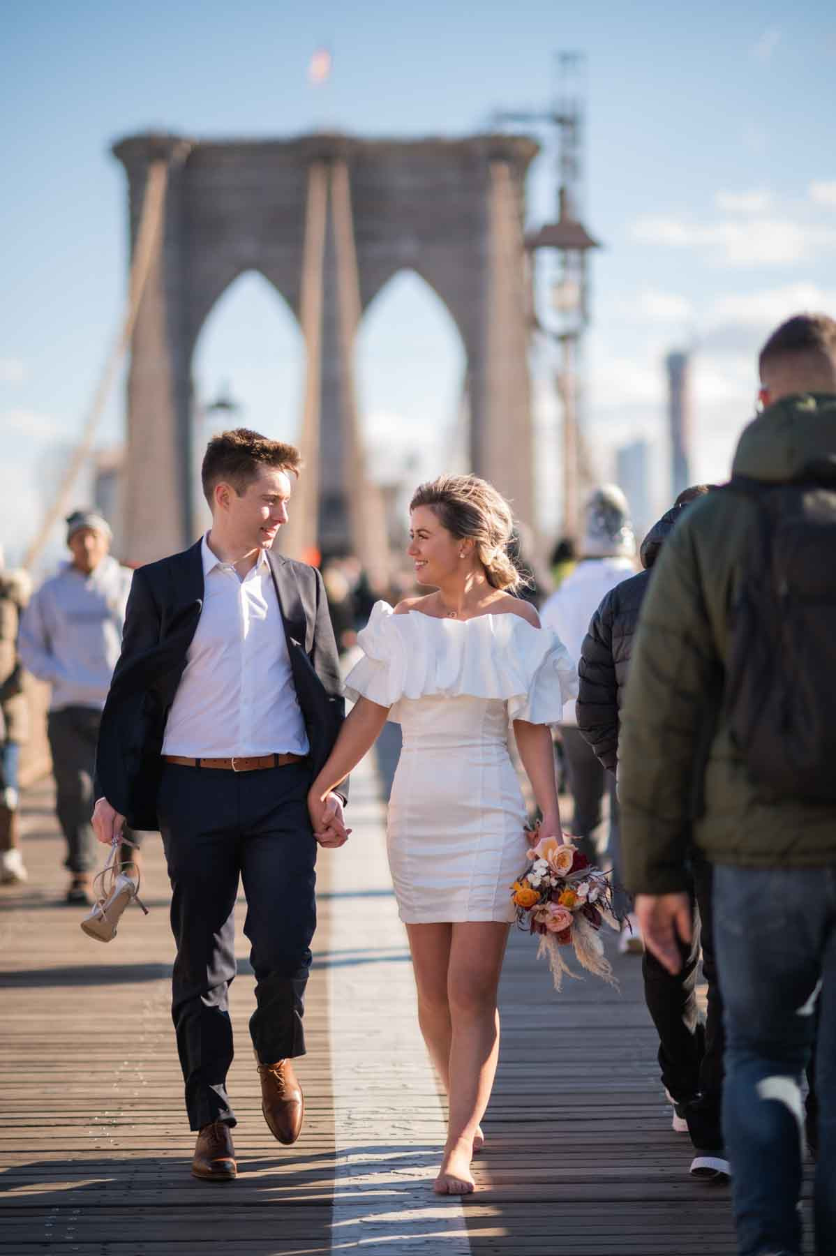 Book engagement photographer in New York