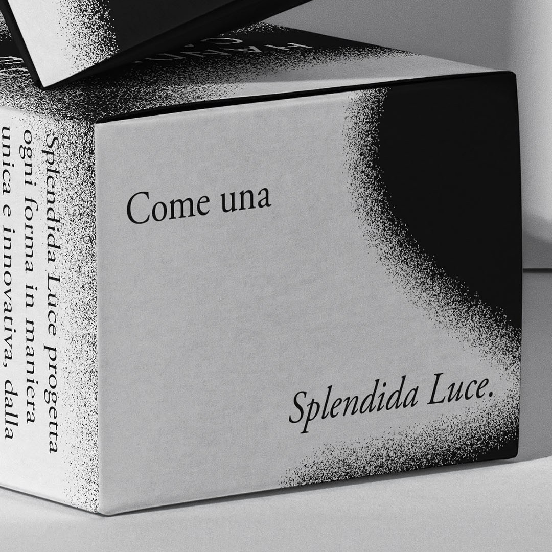 Splendida Luce - brand identity. Aura Studio / co-design space