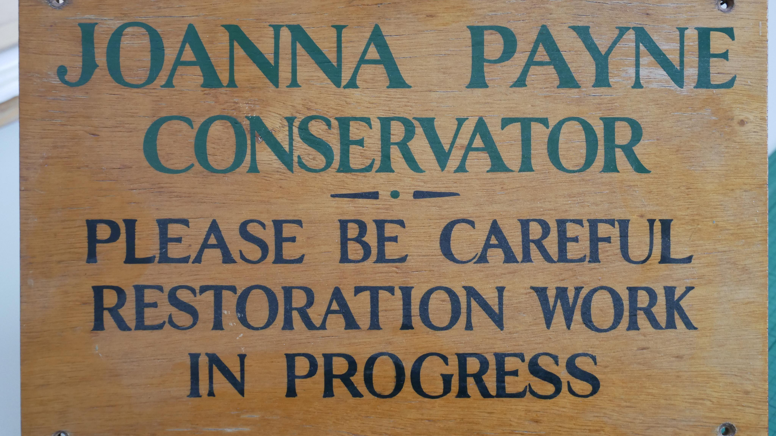 Joanna Payne — conservator/restorer of works of art on paper in London