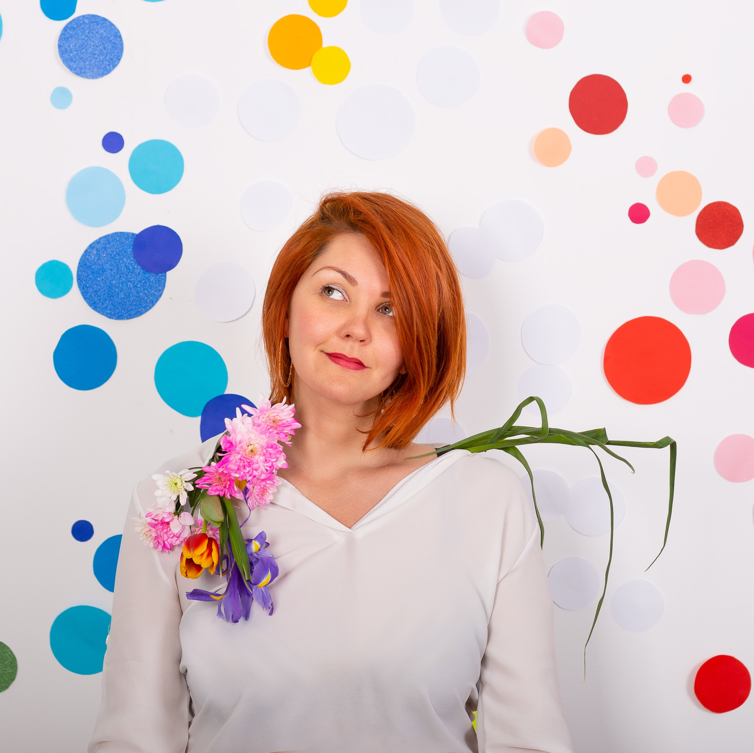 Декори в студио. Portrait photography Burgas