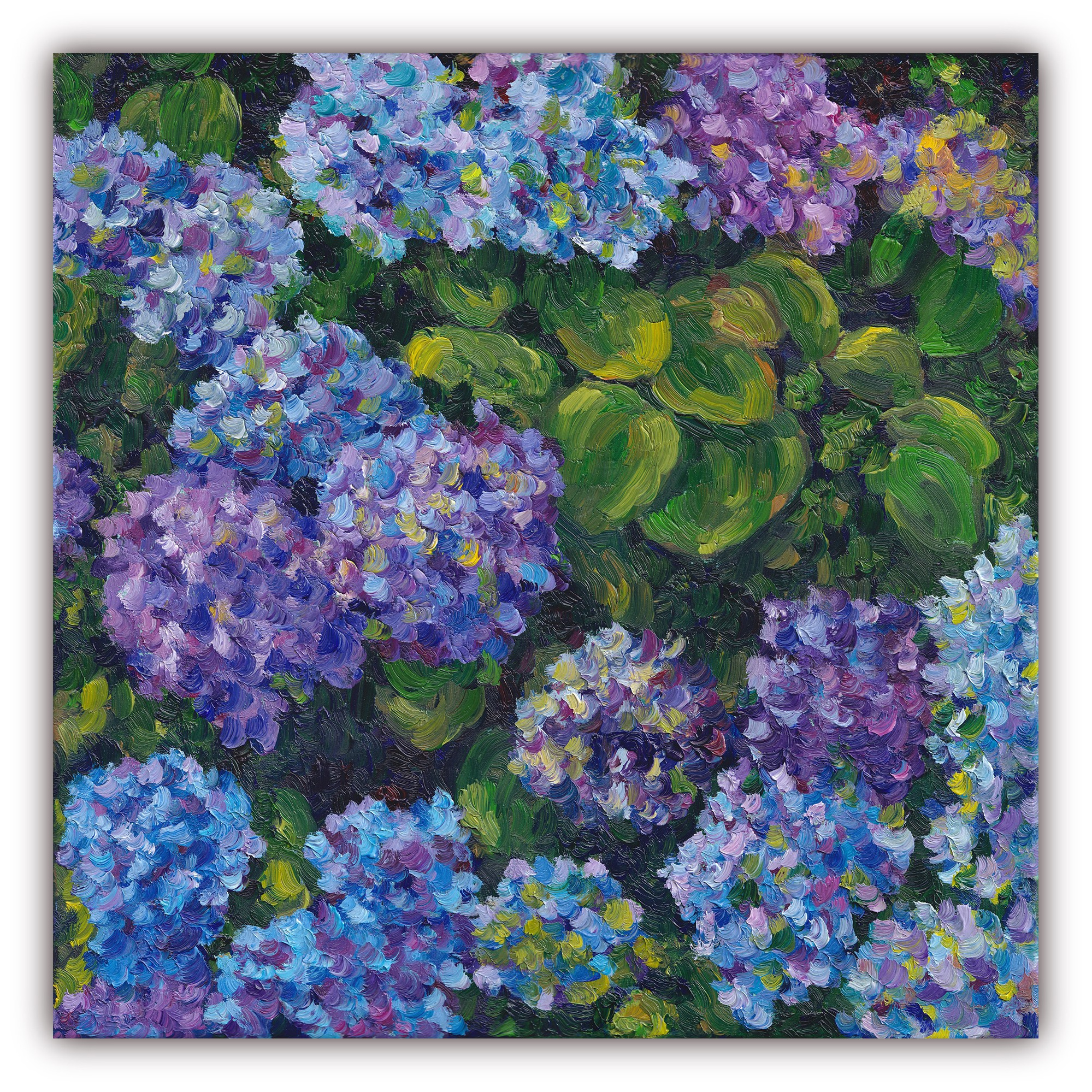 Flower garden #1. Evgeniia Bychina, painter