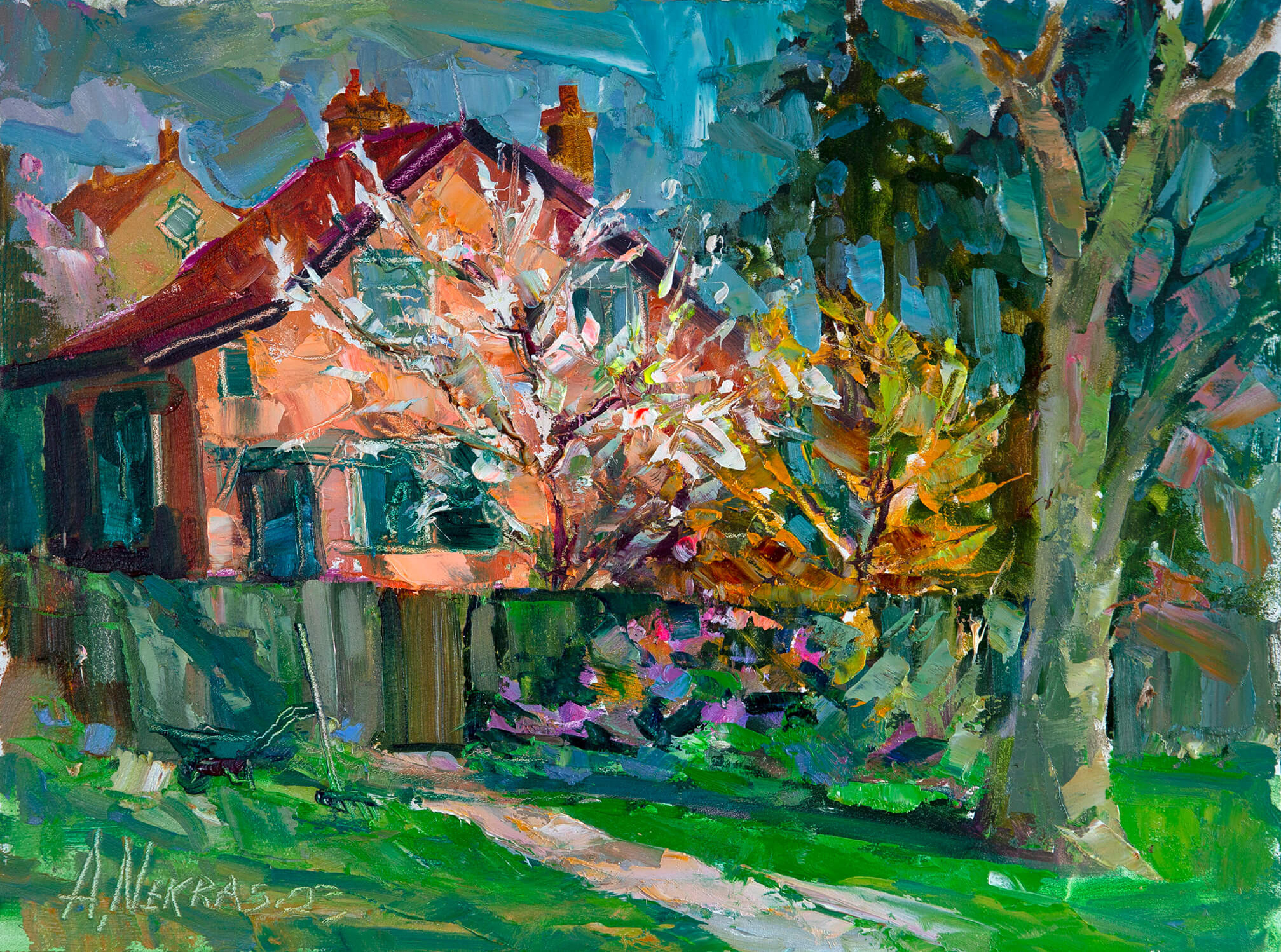 Countryside. Andriy Nekrasov artist