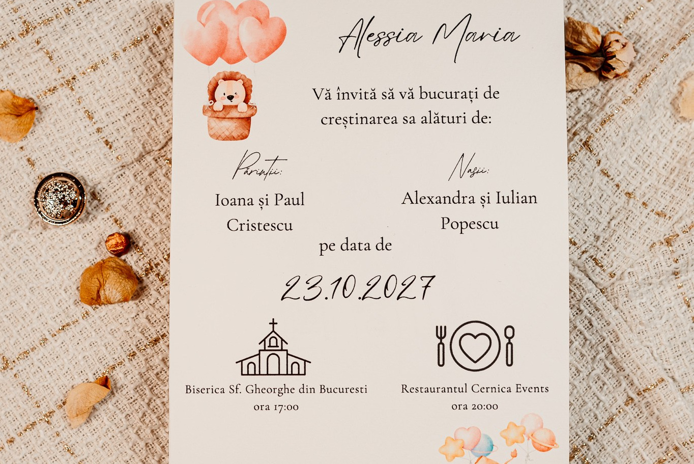 Botez. Fotograf Nuntă & Botez București - Mihai Popa | Dincolo de oameni, imortalizez emoții!