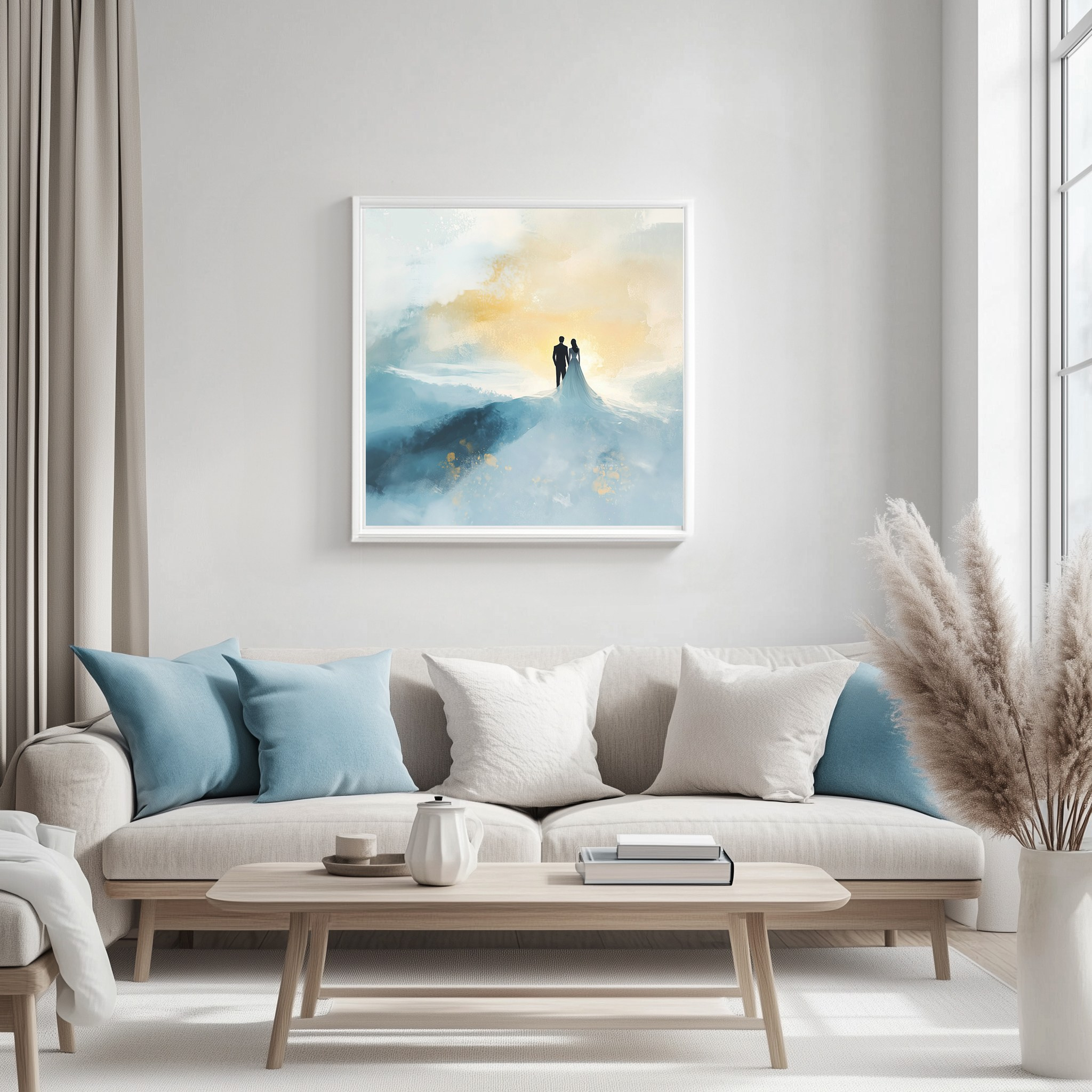 Silent symphony of winter. Lolly Shine. Contemporary digital artist