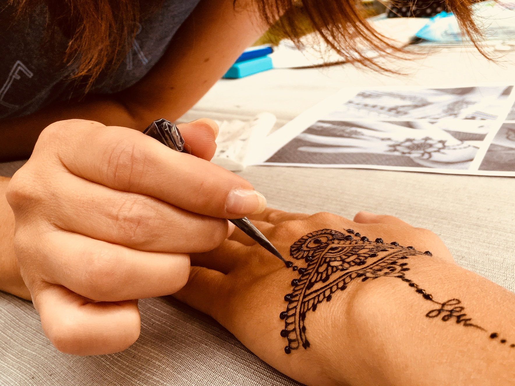 Poslikava s kano. Numerologija. Nevrografika. Delavnice