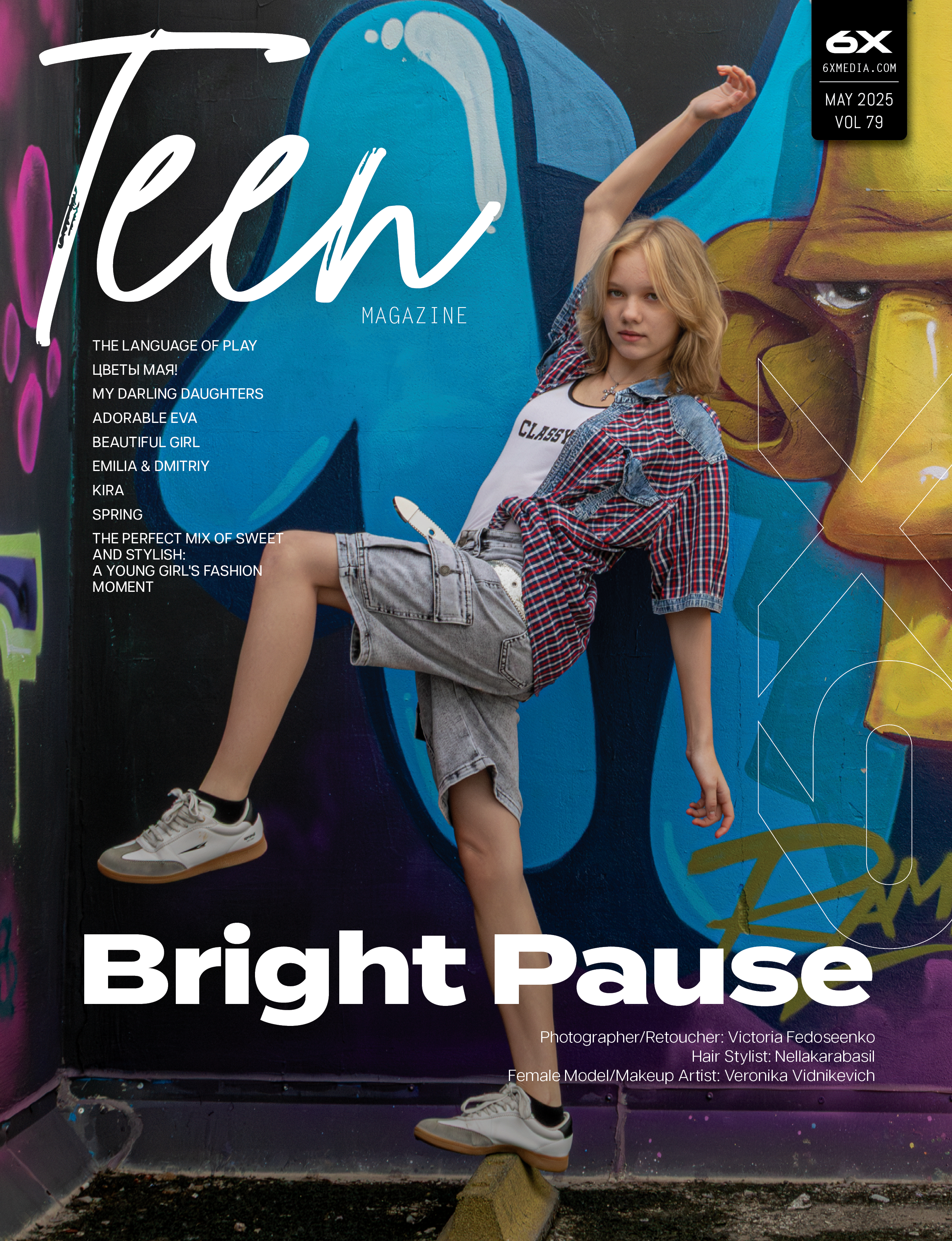 lady's portrait with lights