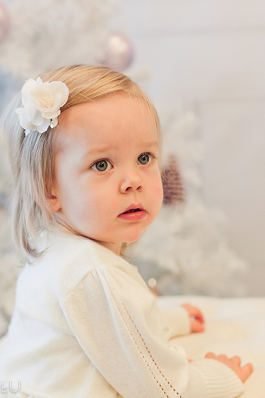 Joulukorttikuvaukset studiossa Helsingissä