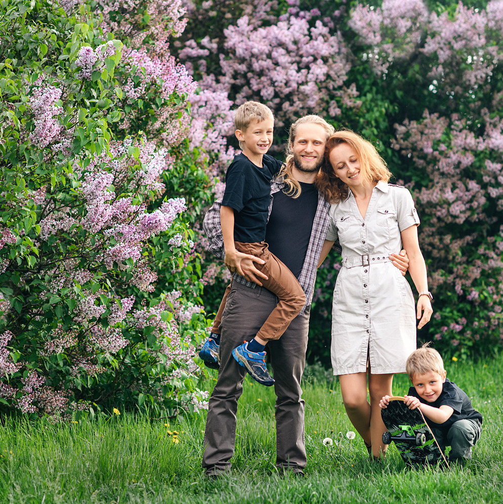 Весенняя фотосессия в Праге. Семейный и свадебный фотограф в Праге Наталья Федори