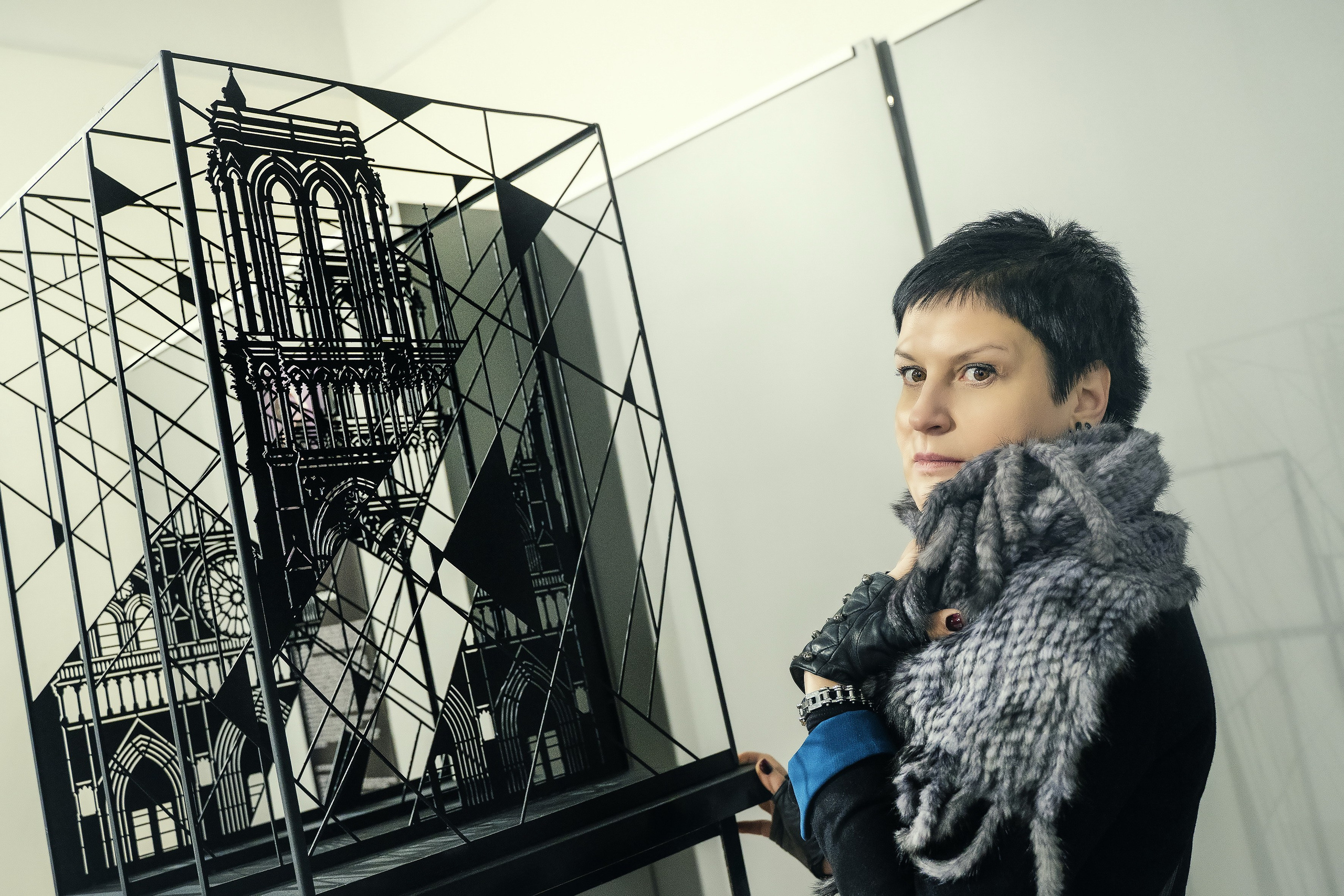 Скульптор кузнец Мария Тарлецкая