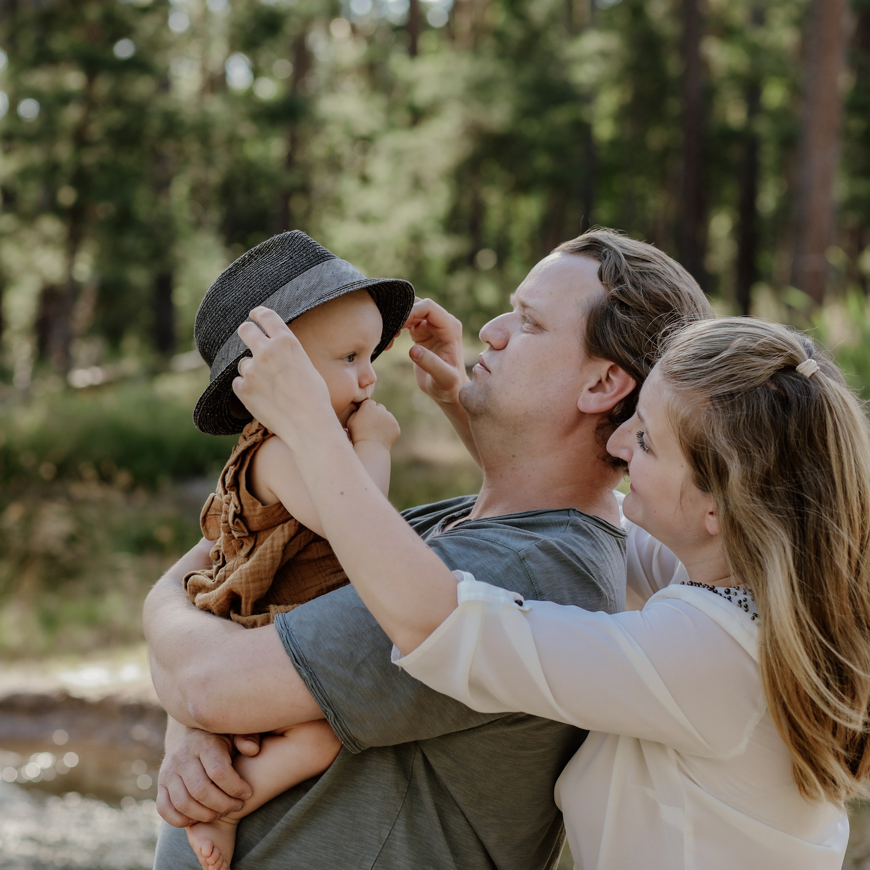 Familienfotoshooting outdoor