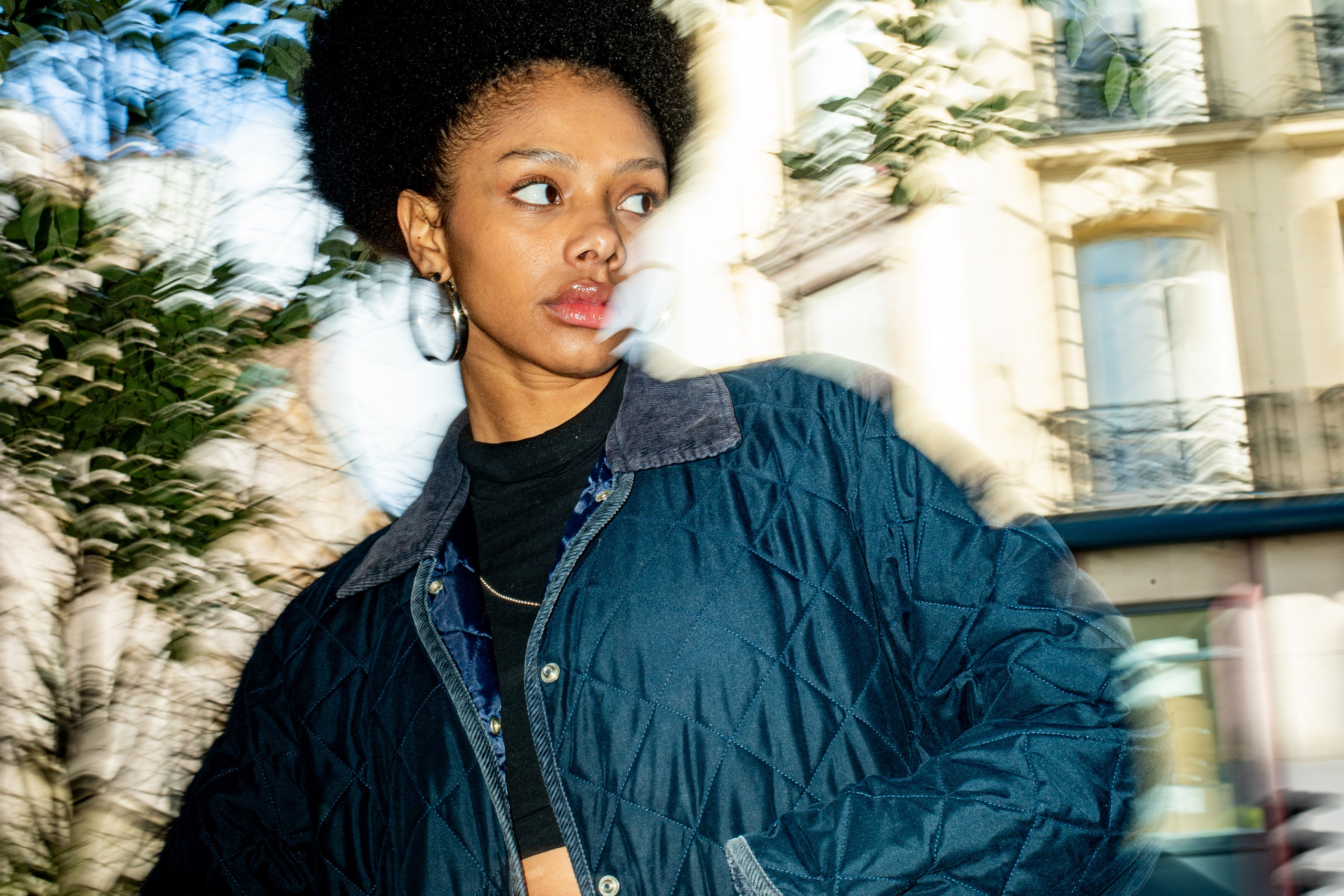 Paris fashion week shooting. Aura Studio / co-design space