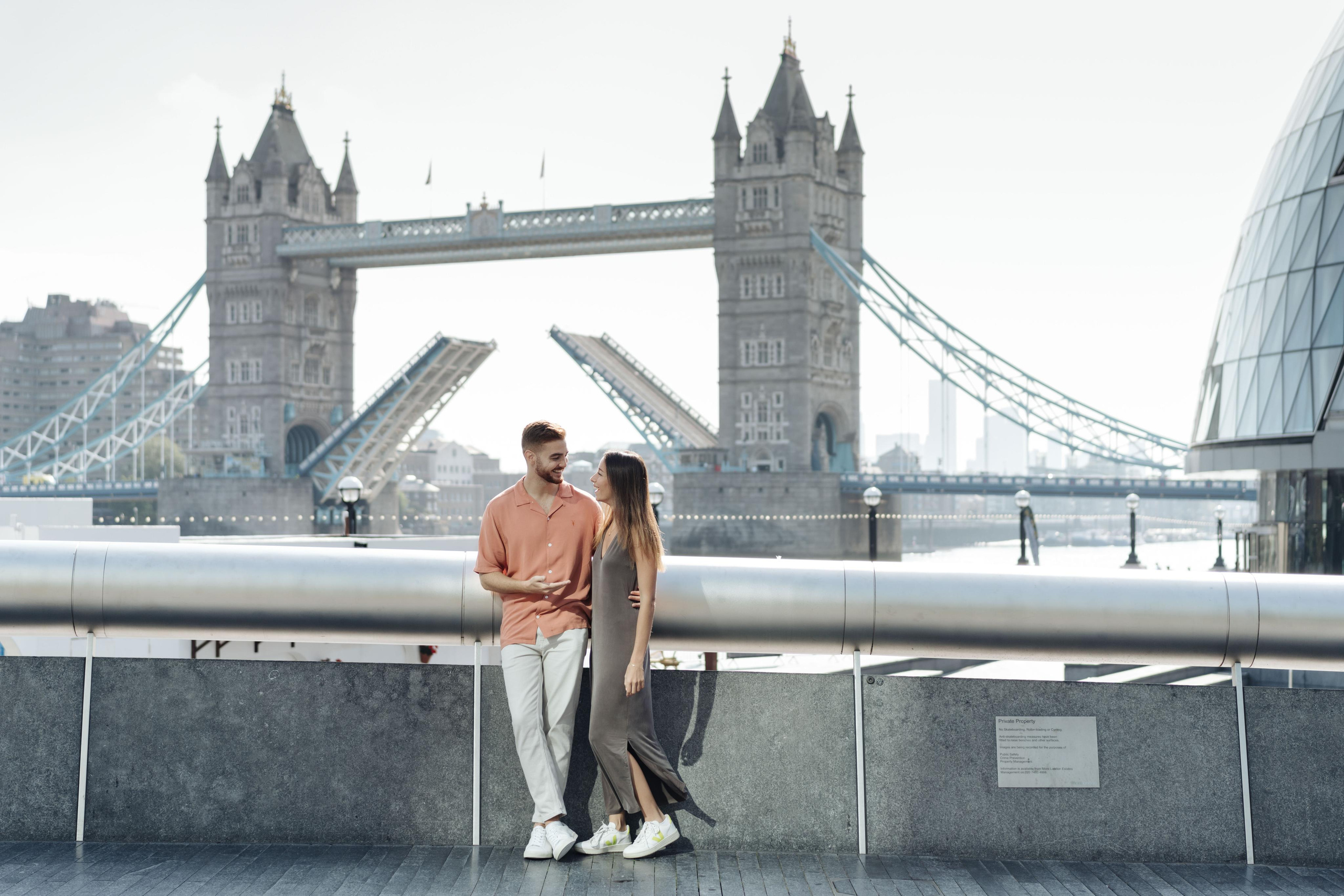 Tower bridge opening