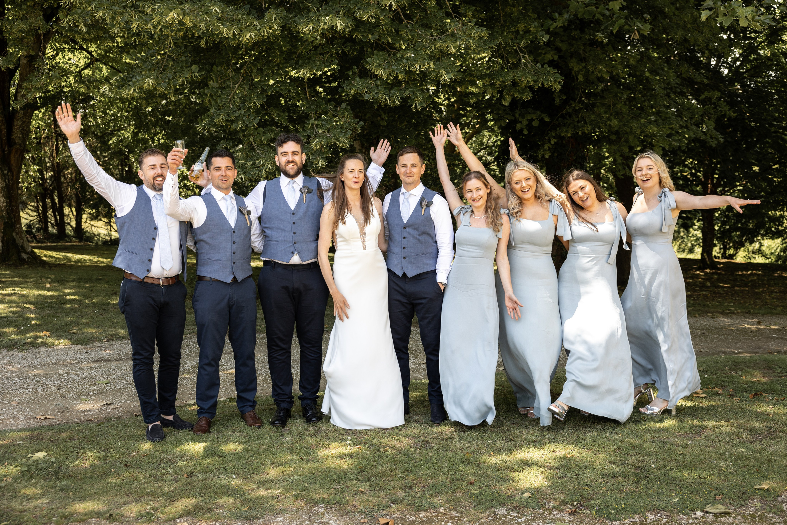 Olivia & Robbie. Wedding in South West of France at Chateau de la Borderie. Benest. Eugénie Smirnova — your photographer in Toulouse and southwest France