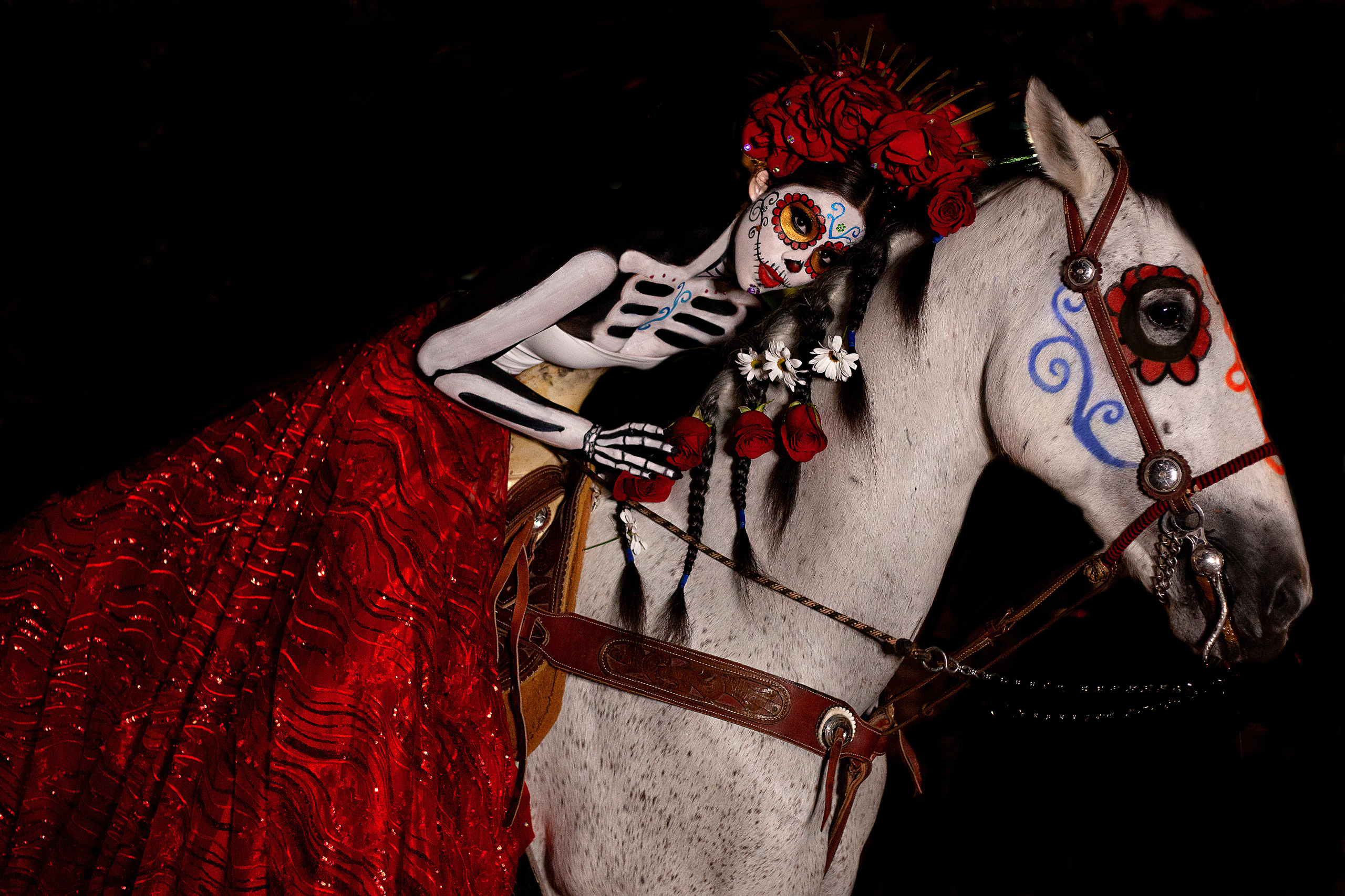 Catrinas y Halloween. Victoria Castellanos. Photographer in Mazatlán