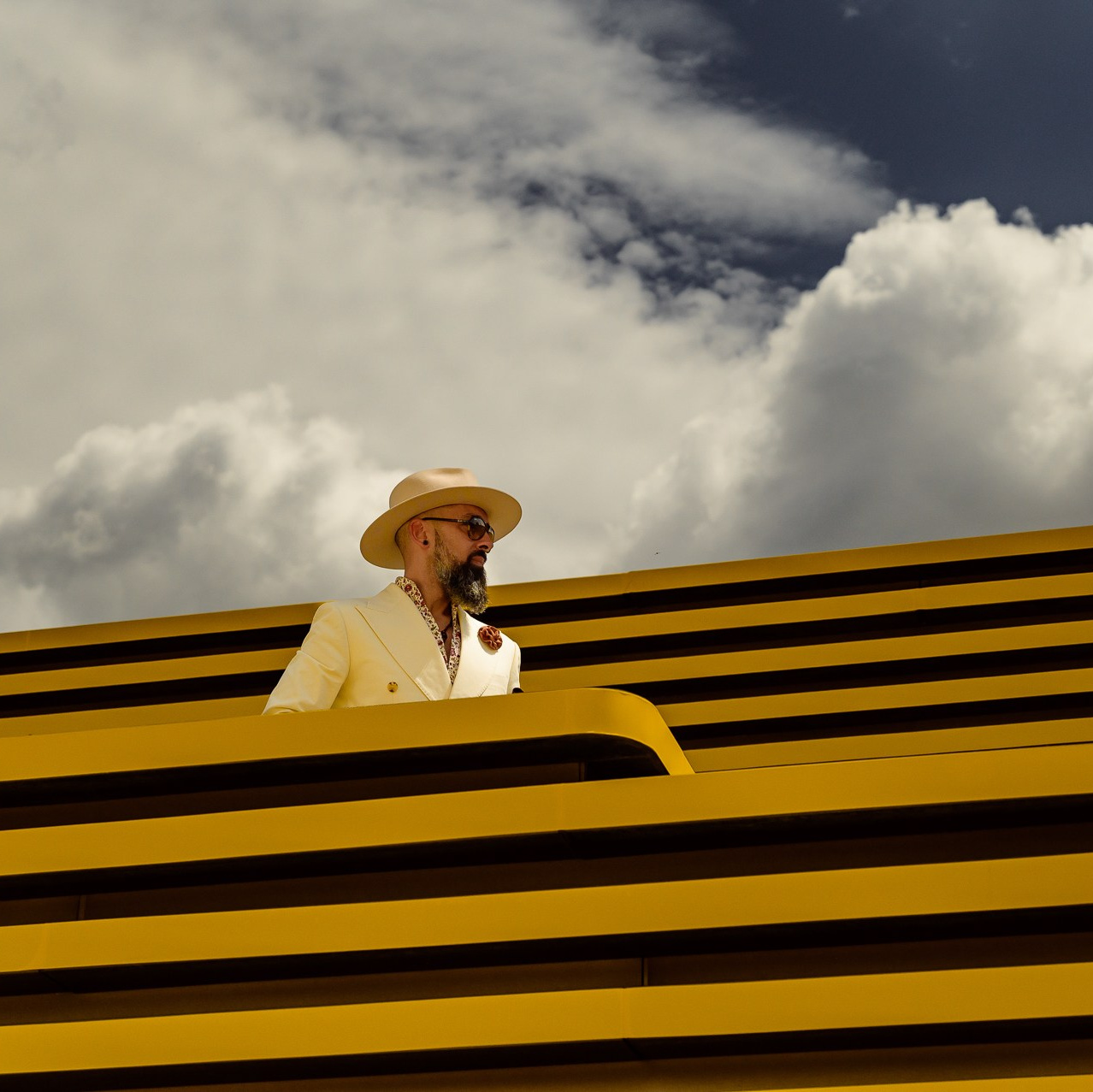 Street style photo during Pitti Uomo in Florence