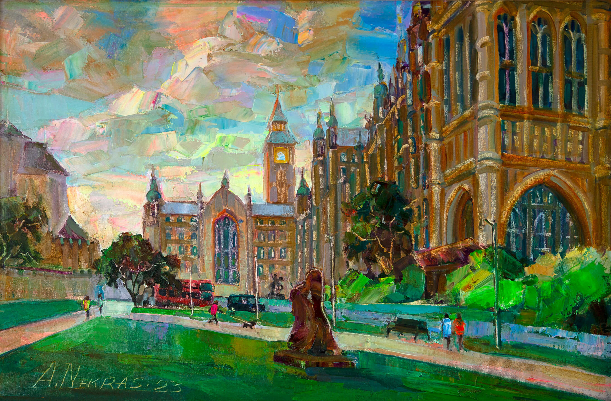 London. Andriy Nekrasov artist