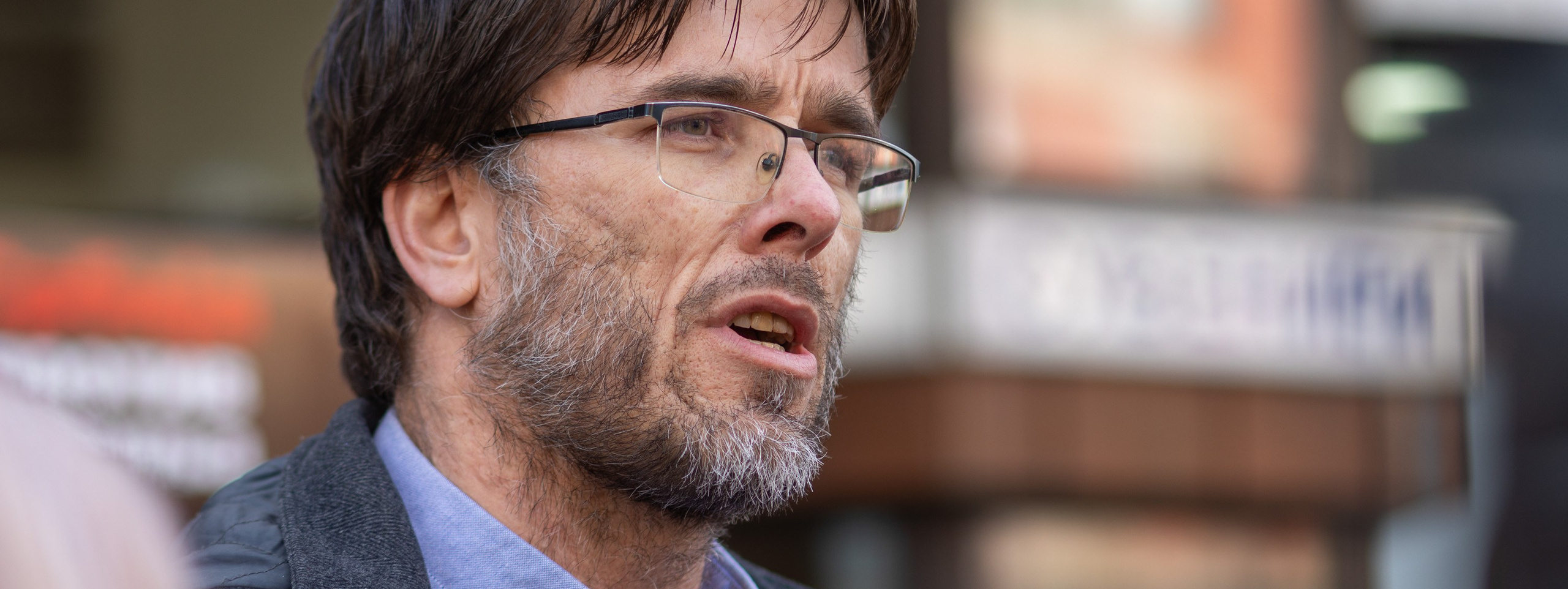 Представљање кандидата са листе „Србија против насиља” из Колубарског округа. Lokalni Front VA