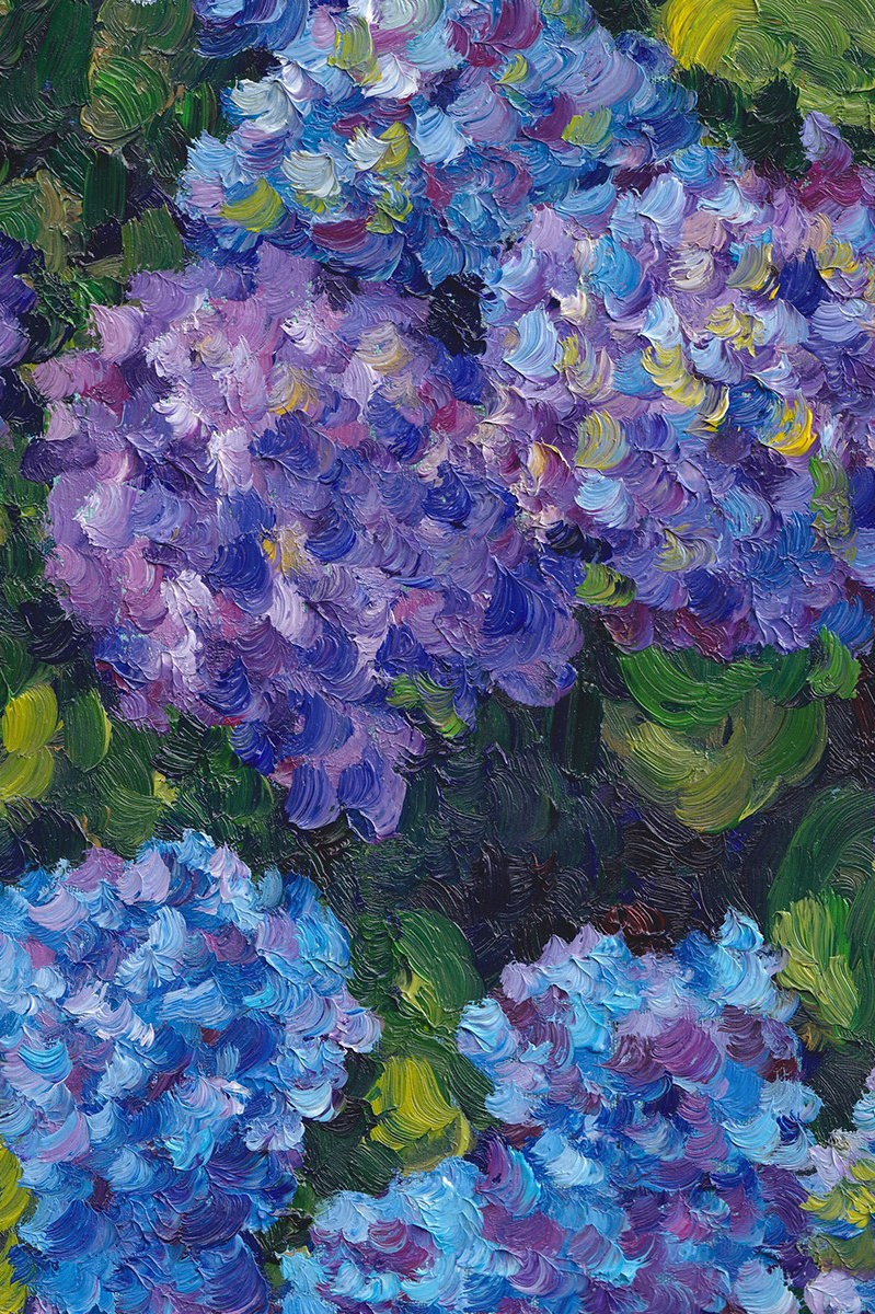 Flower garden #1. Evgeniia Bychina, painter