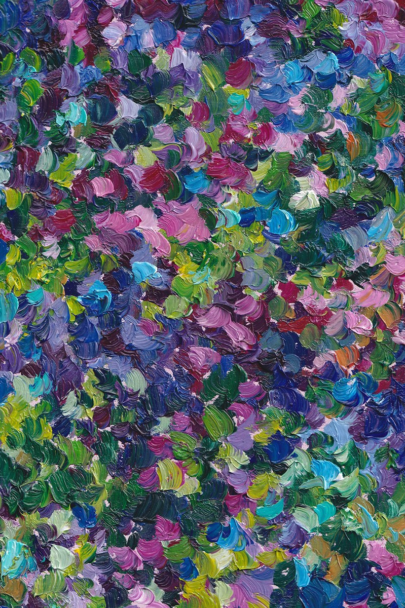 Flower garden #4. Evgeniia Bychina, painter