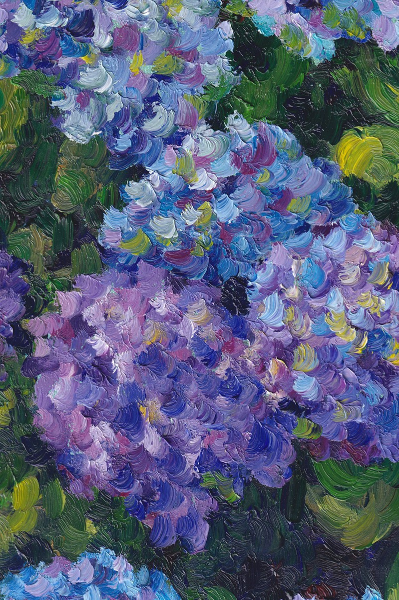 Flower garden #1. Evgeniia Bychina, painter