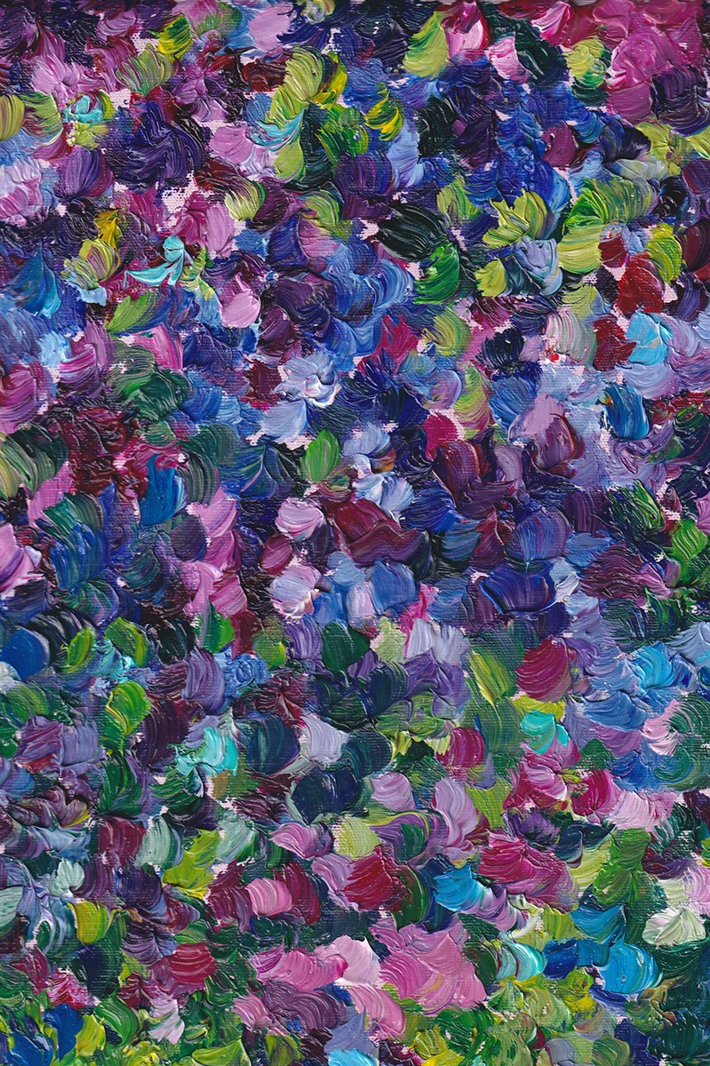 Flower garden #4. Evgeniia Bychina, painter