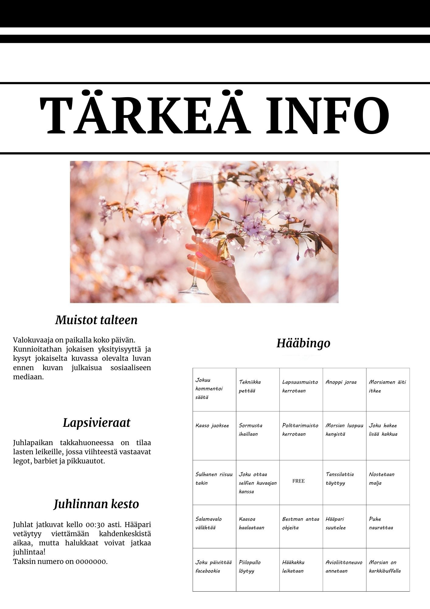 Häätuotteet