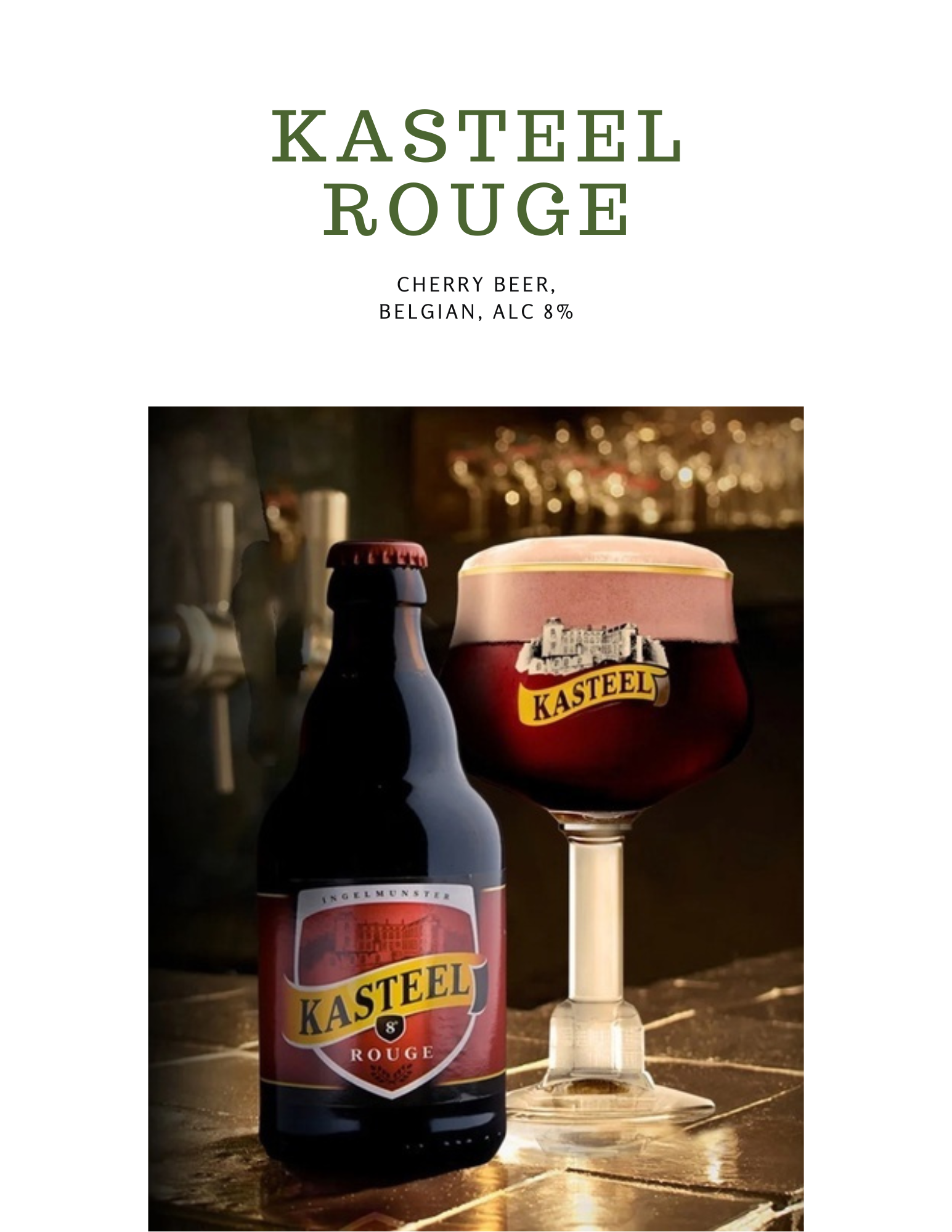 Menu. Paddy’s Bar Ayia Napa