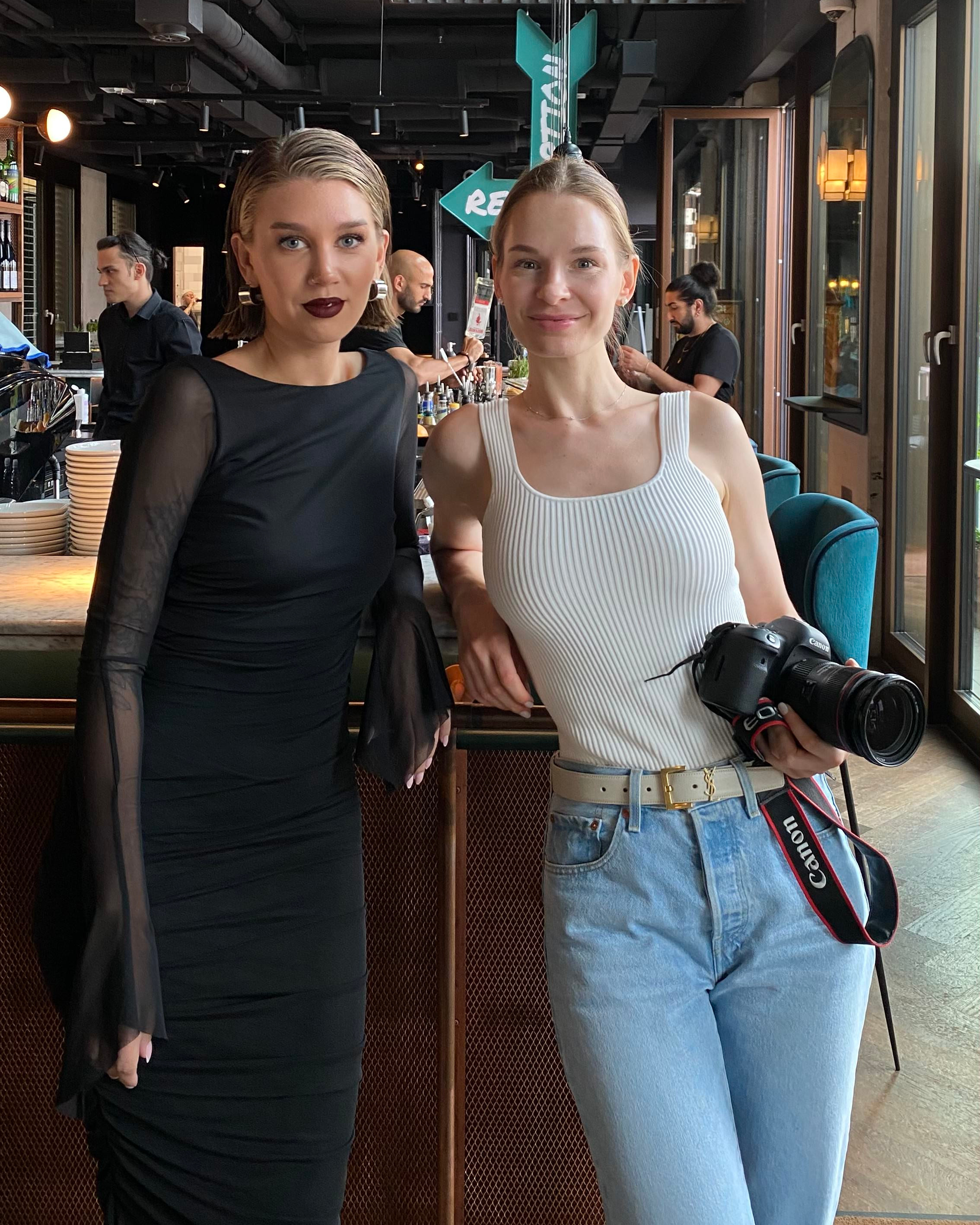 Photoshoot with a german blogger. Photographer in Frankfurt Evgeniia Dubrov