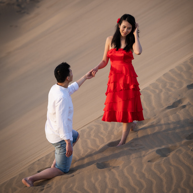 Love Story Desert Maspalomas