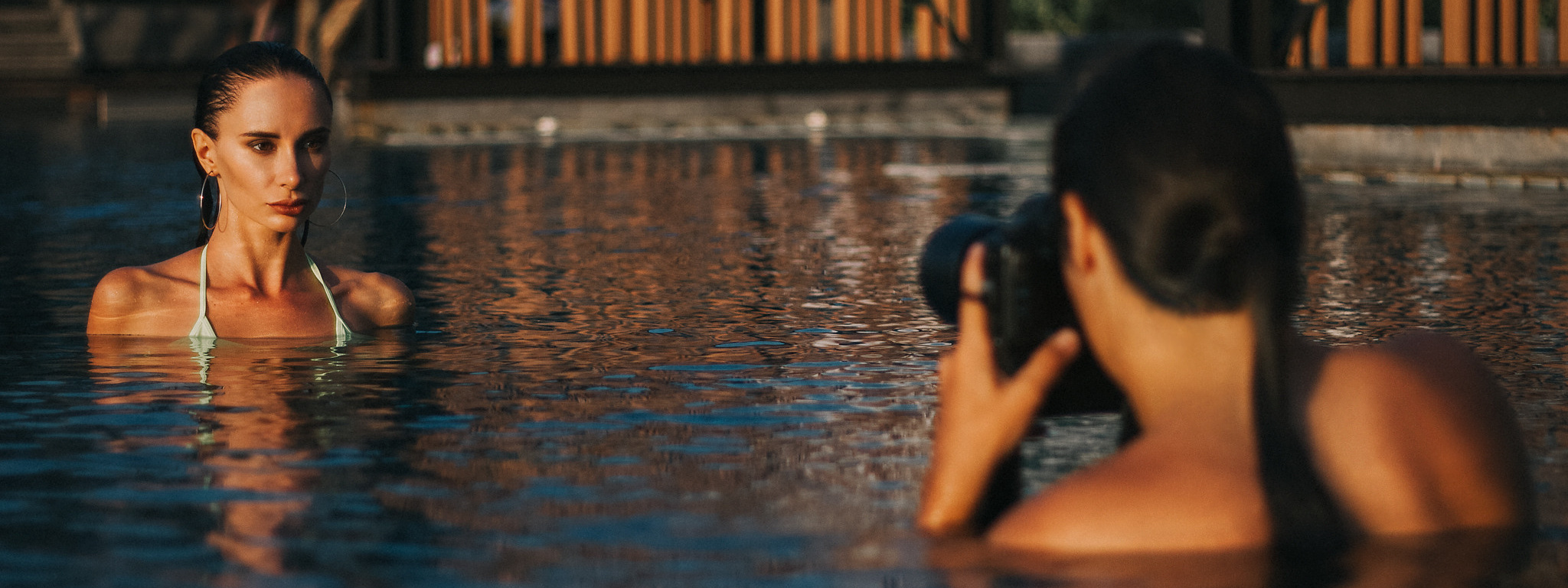 in Thailand, with model Evgeniya Stefanenko from Novosibirsk