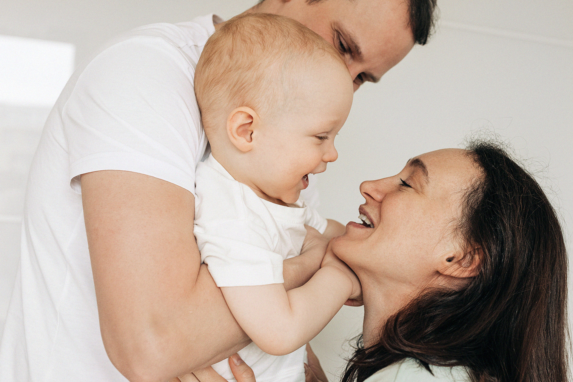 Домашняя семейная фотосессия. Павел с родителями