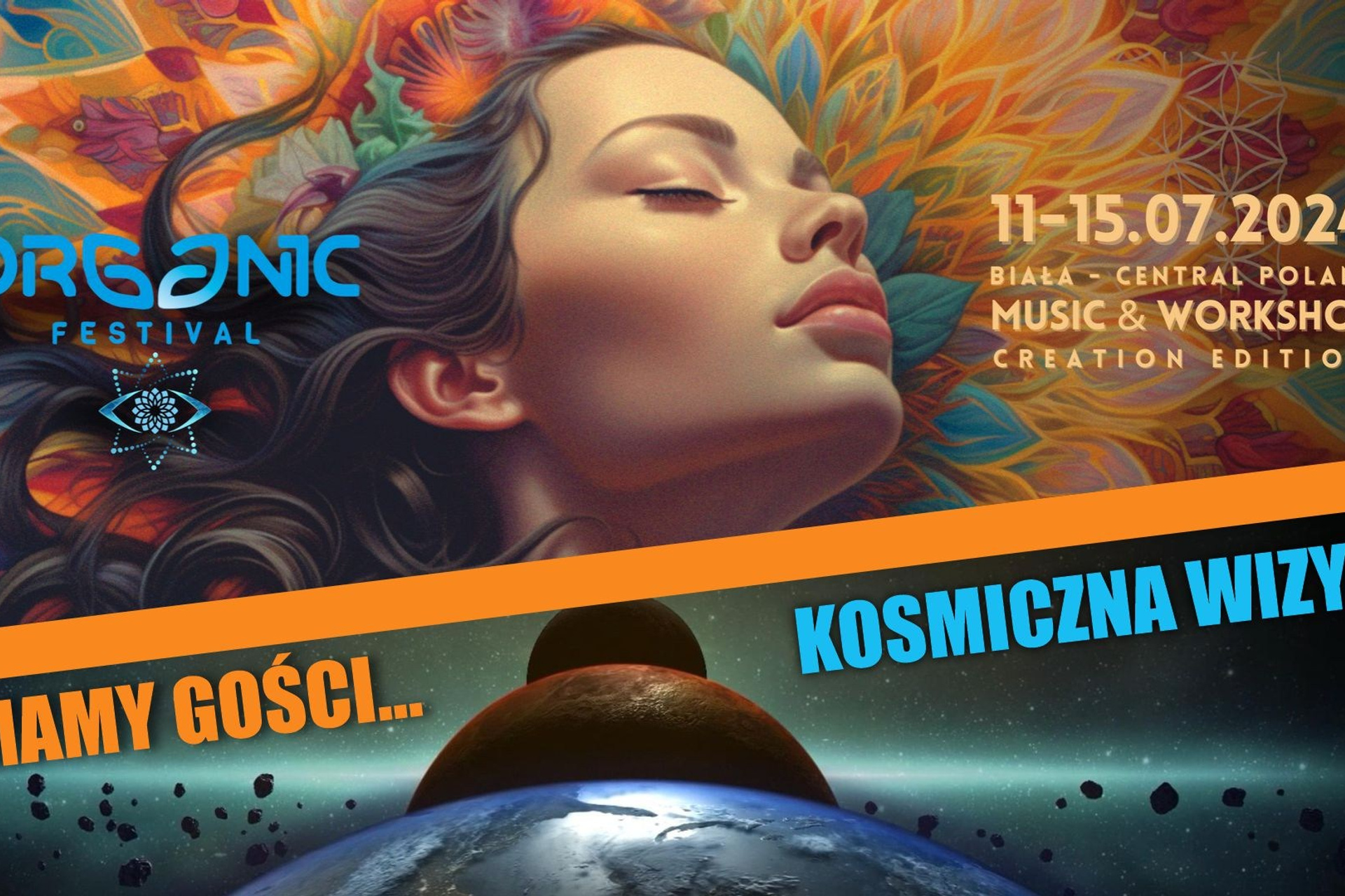Kosmiczna wizyta na Organic Festival 2024