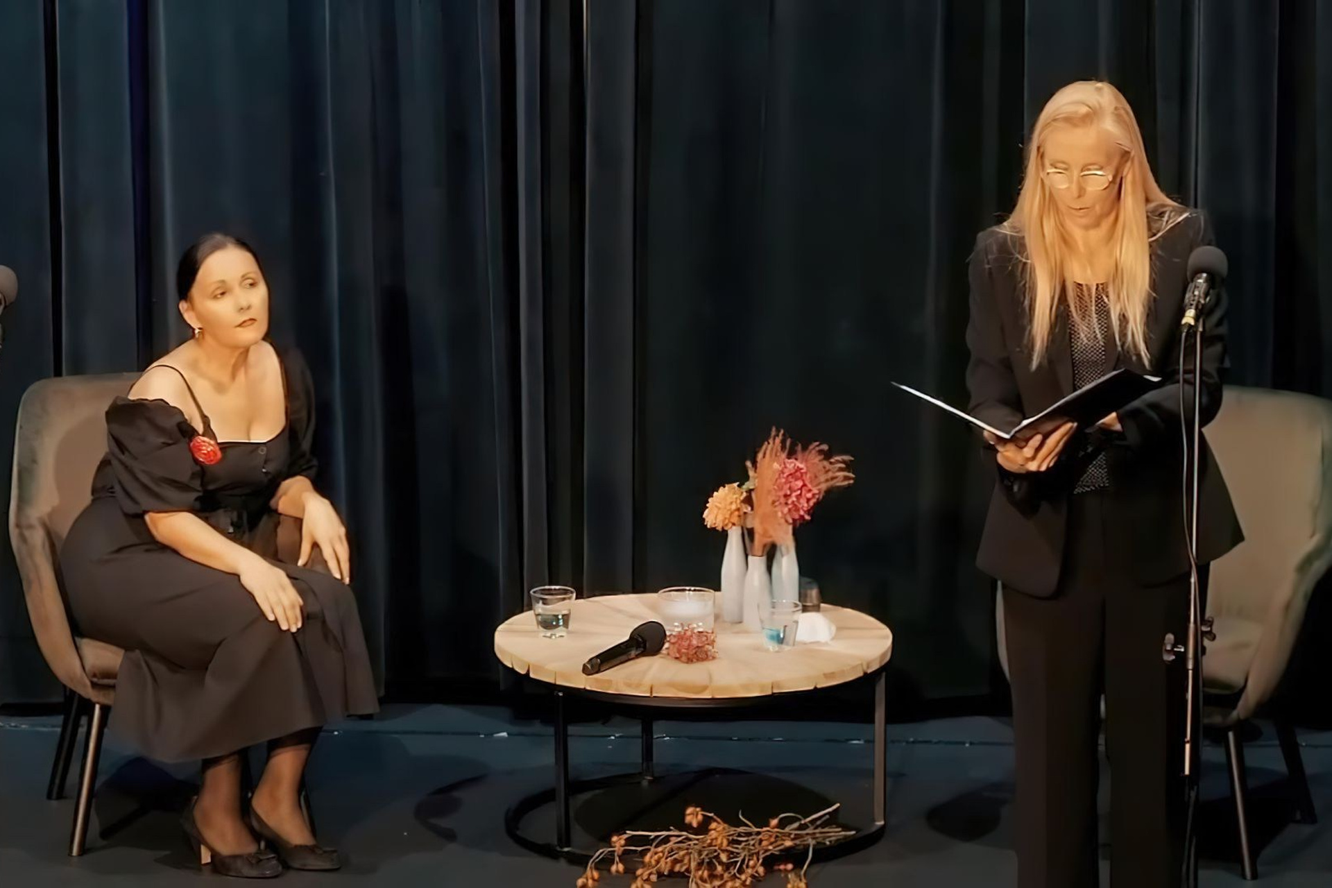 Salon Poezji K40 - „PIAF” - czyta Magdalena Warzecha, śpiewa Katarzyna Łochowska