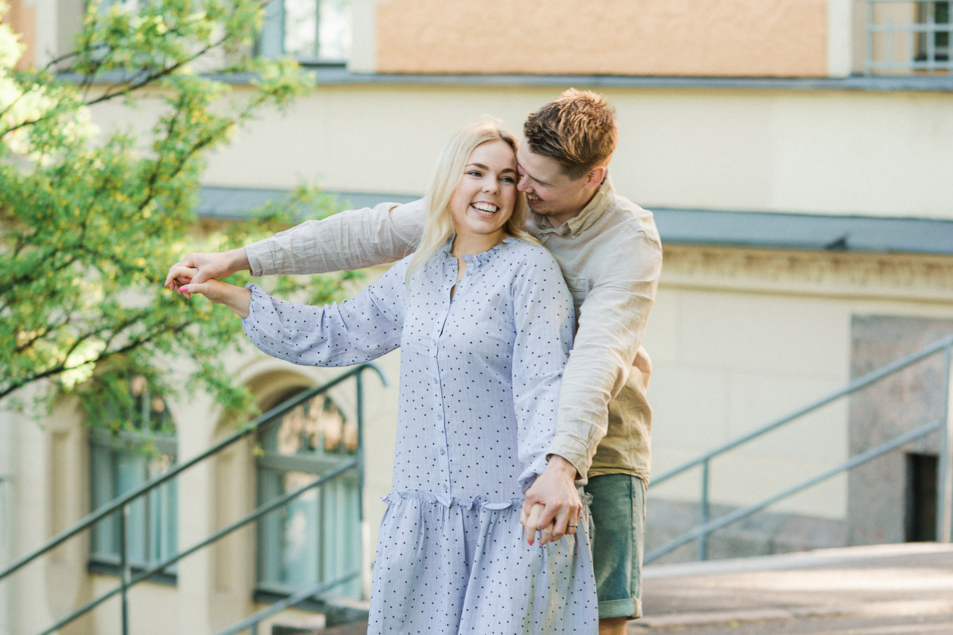 Sini&Otto, kihlakuvaus Helsinki