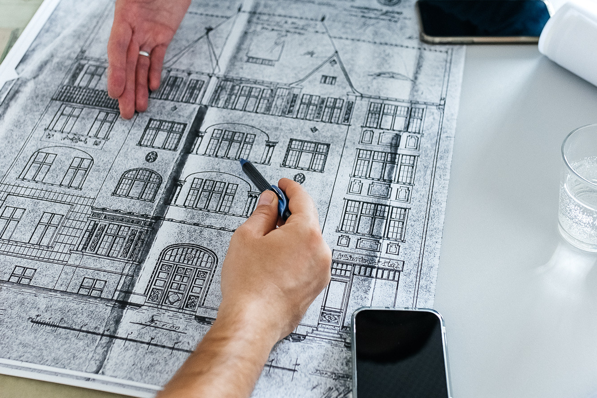 Unternehmensfotografie für Verwaltungsbüro