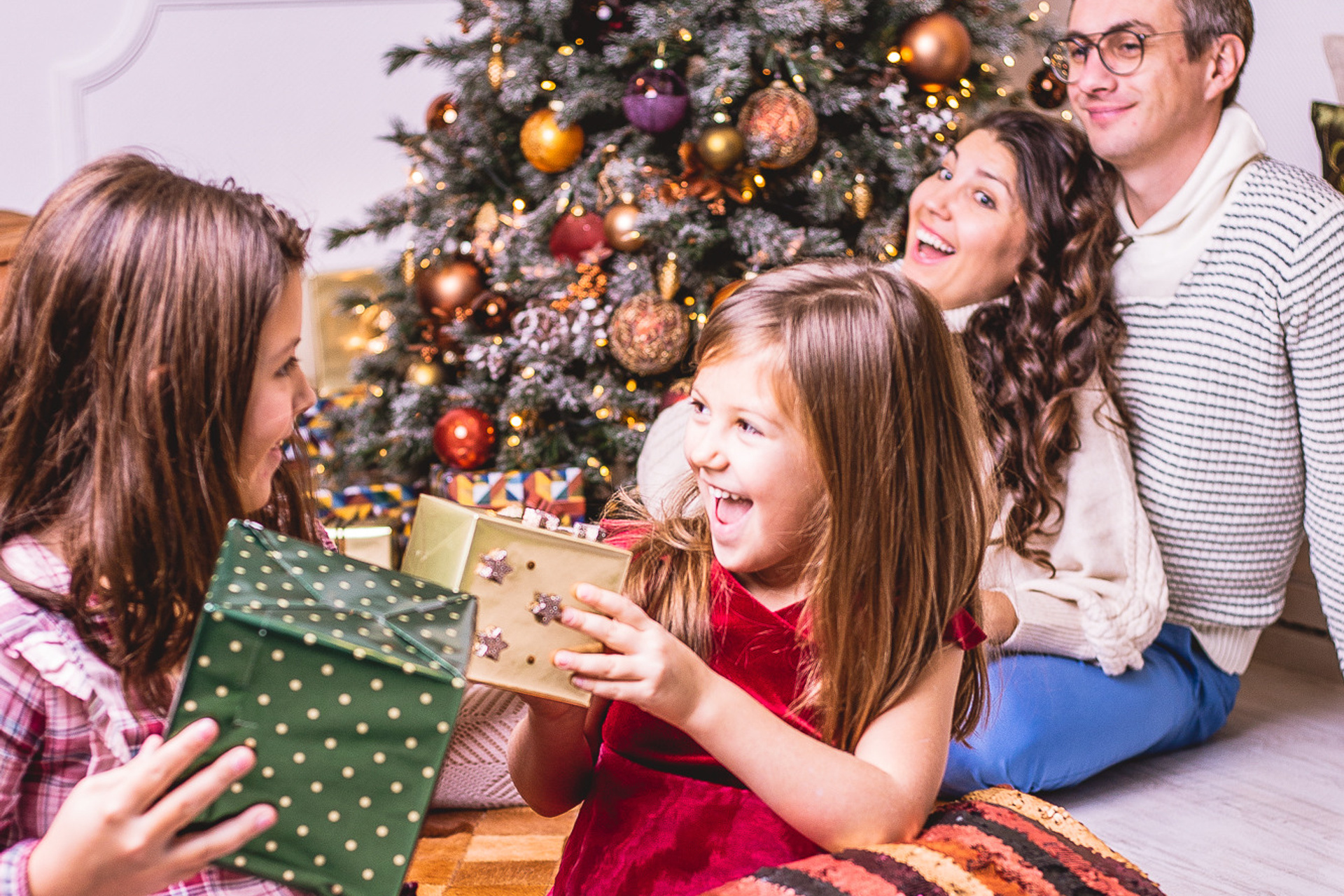 Familien Weihnacthtsshooting